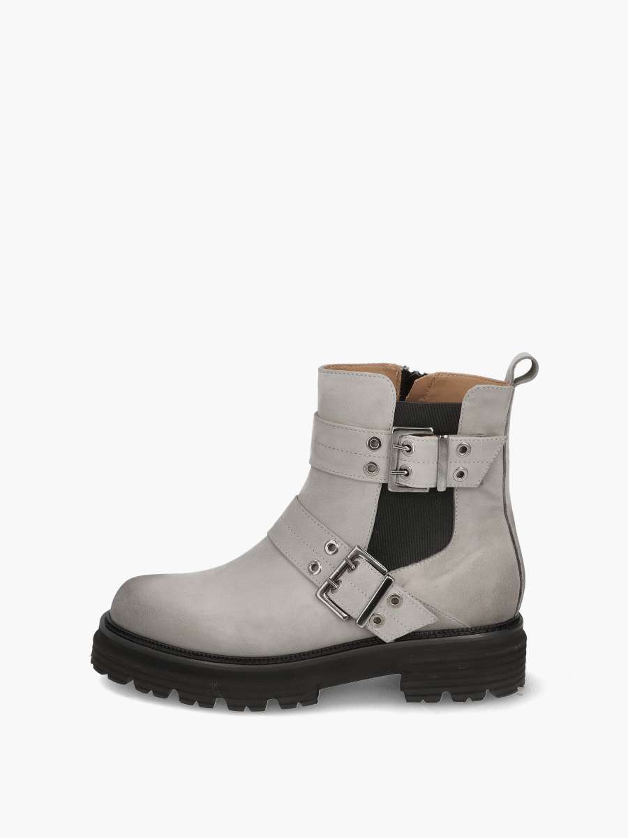 Biker Boots grau