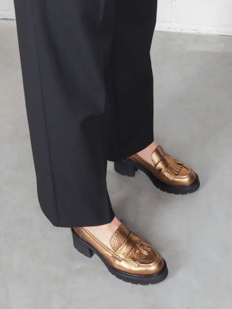 Penny-Loafer gold 50 mm