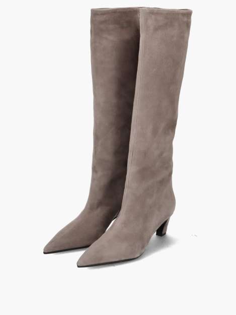 Stiefel beige 50 mm